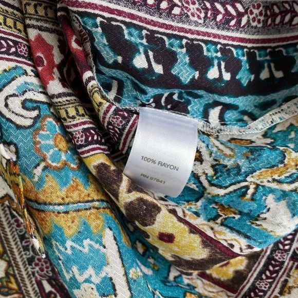 J.JILL Drapey Bohemian Top NWT - Picture 6 of 7